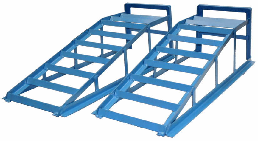 265er Auffahrrampen für PKW SUV 2000 kg EXTRA BREIT 265 mm Autorampe /1 ...